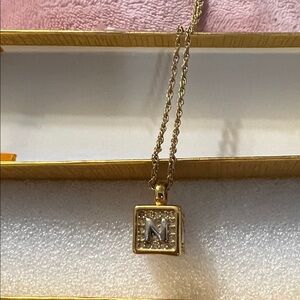 Nina Ricci Gold 'N' Pendant Necklace
